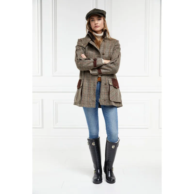 Holland Cooper Country Classic Ladies Tweed Jacket - Bourbon