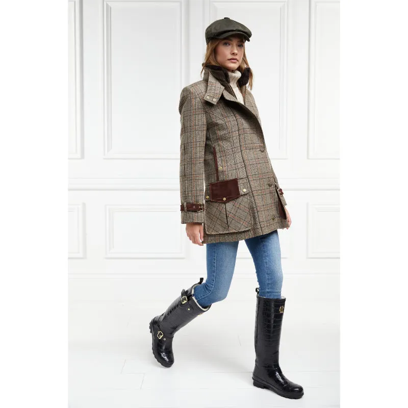 Holland Cooper Country Classic Ladies Tweed Jacket - Bourbon