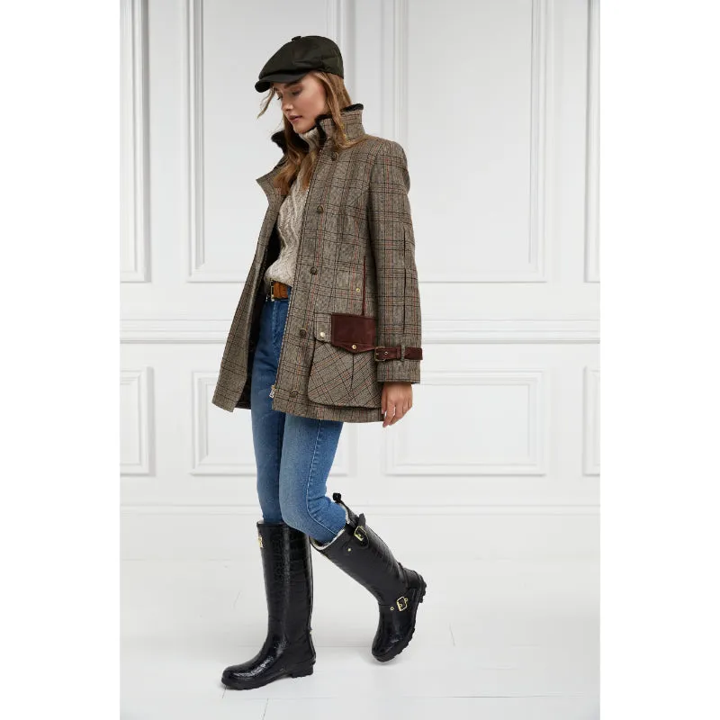 Holland Cooper Country Classic Ladies Tweed Jacket - Bourbon