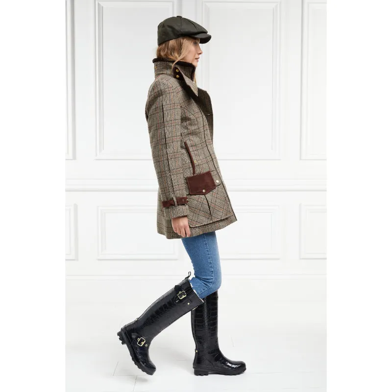 Holland Cooper Country Classic Ladies Tweed Jacket - Bourbon