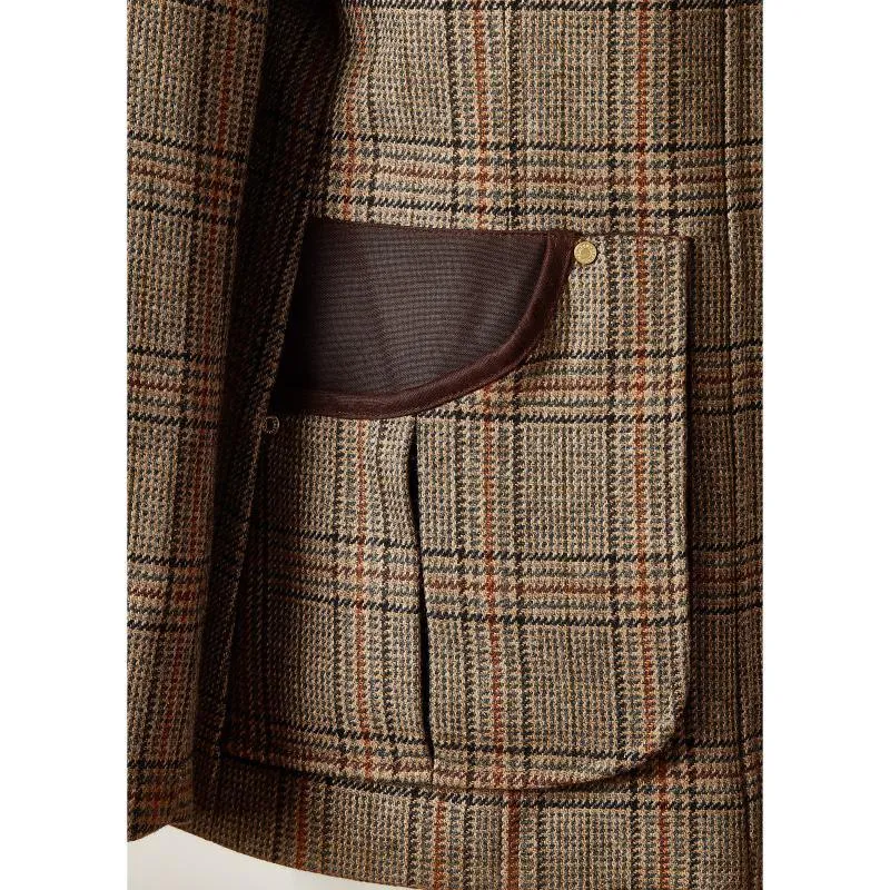 Holland Cooper Country Classic Ladies Tweed Jacket - Bourbon