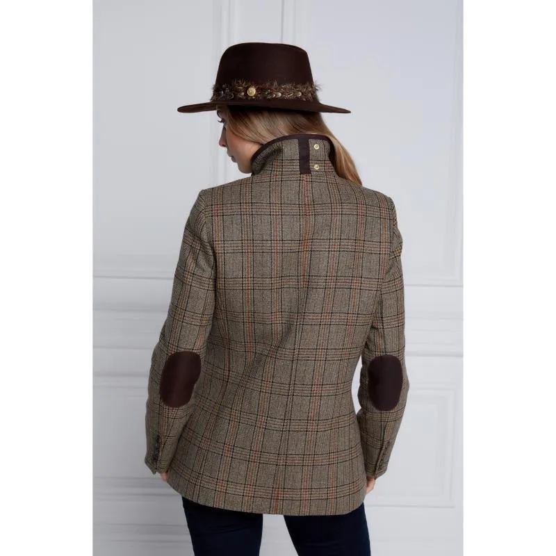 Holland Cooper Country Classic Ladies Tweed Jacket - Bourbon