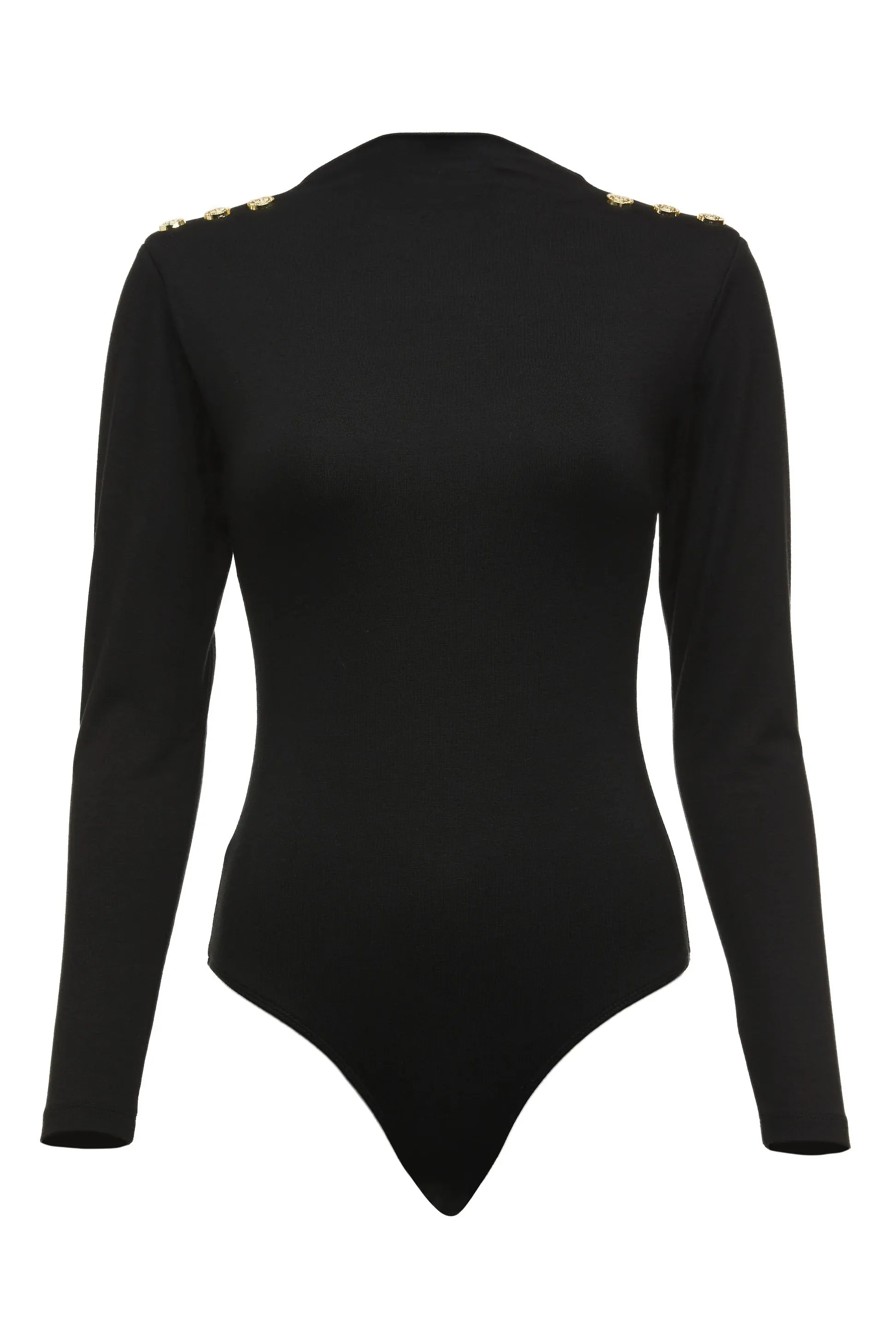 Holland Cooper Harper Long Sleeve Bodysuit in Black