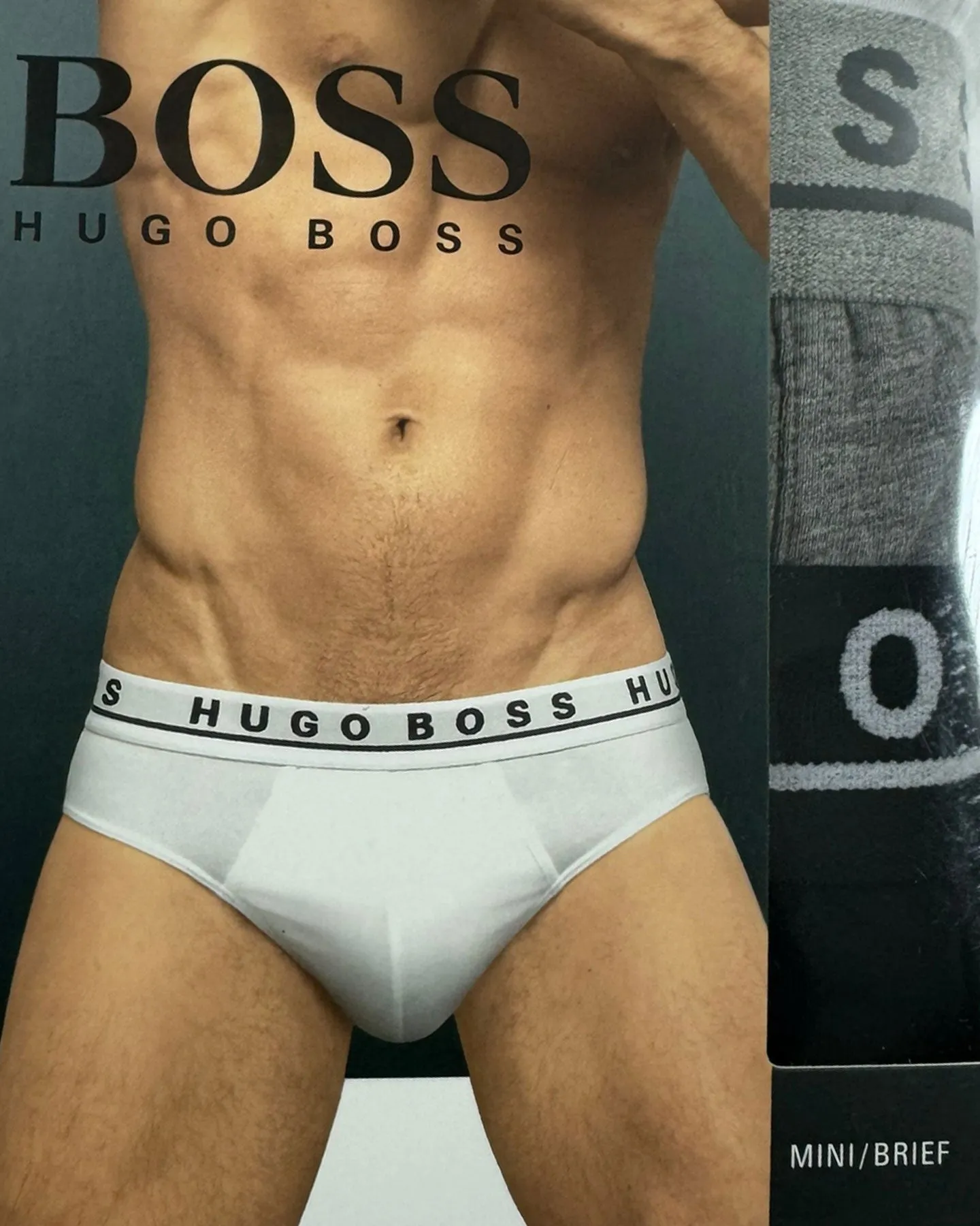 Hugo Boss Mini Brief 3 Pack Stretch Cotton Men Underwear XXL