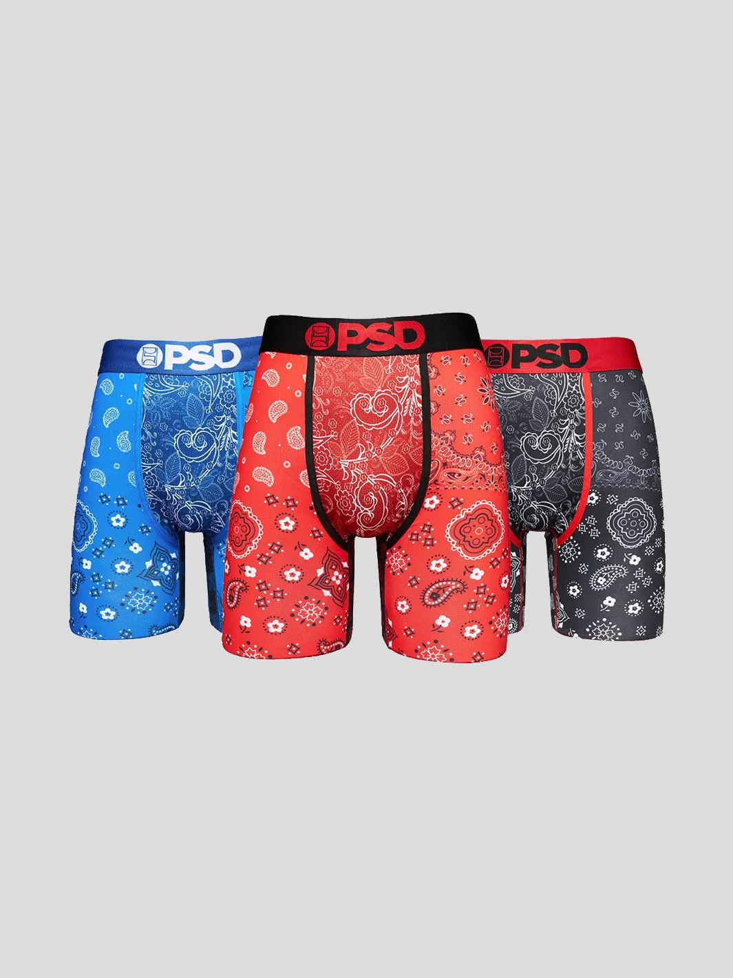 Hype Bandana Boxer Briefs 3-Pack