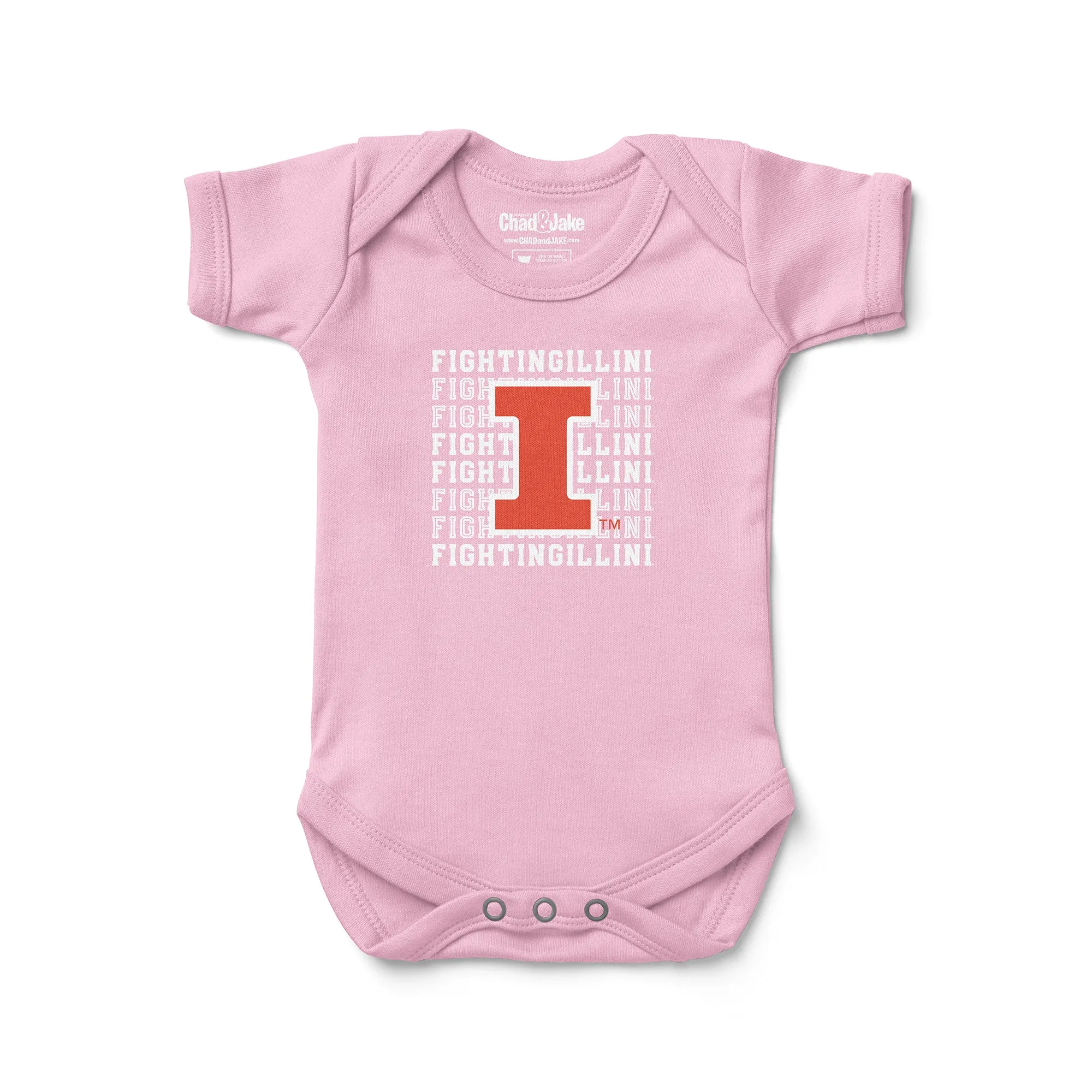 Illinois Fighting Illini Retro Bodysuit