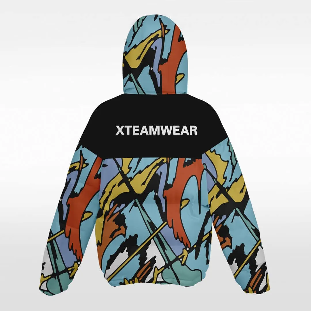 Irises - Customized Sublimated Kids Winter Jacket 009