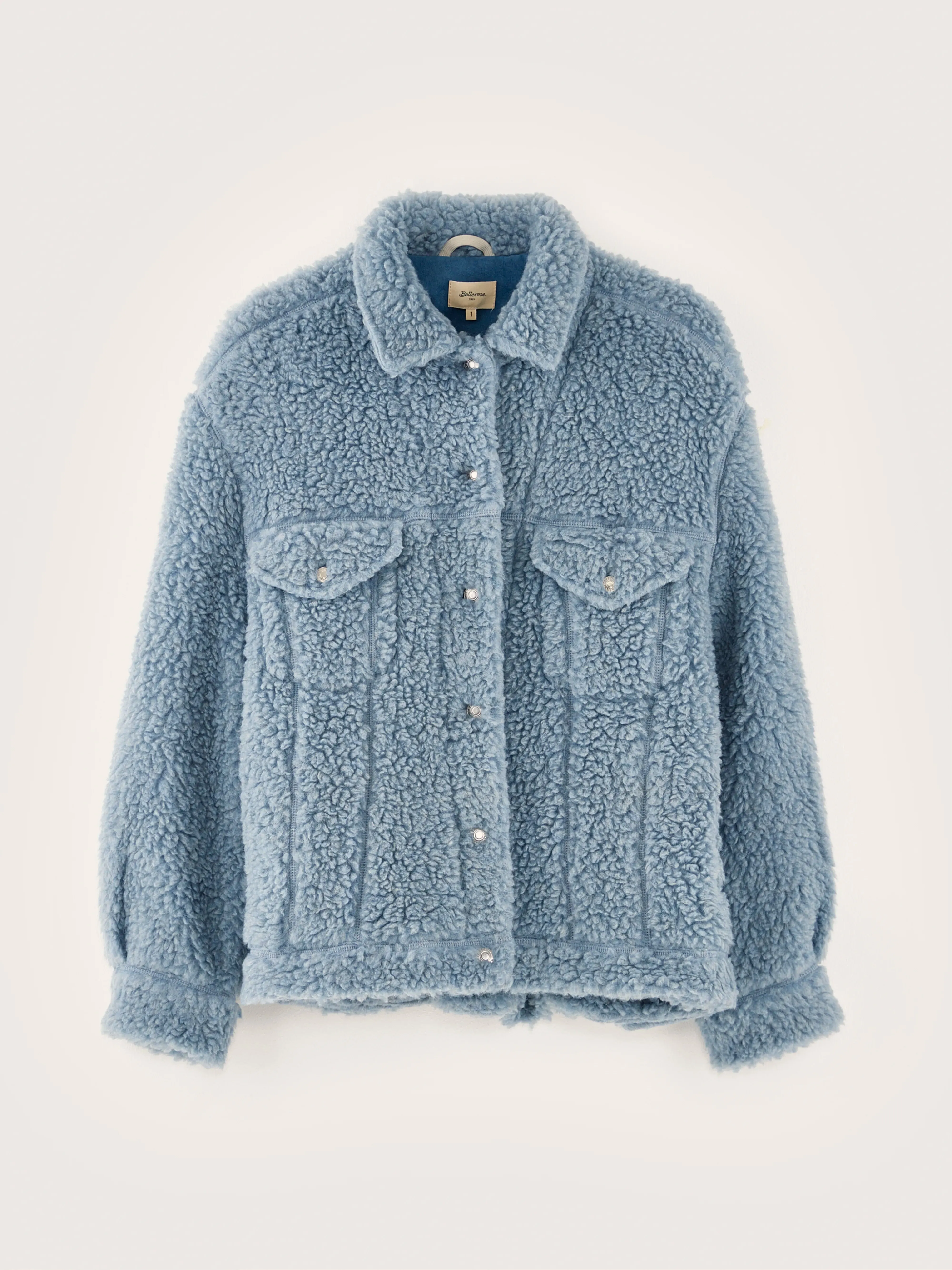 Joyce teddy jacket (242 / W / DENIM)