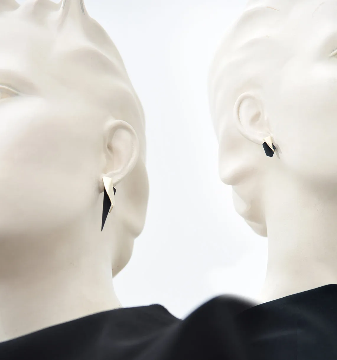 Kiri Asymmetrical Ear Jackets