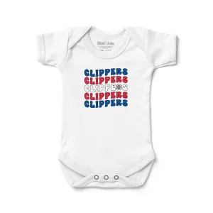 LA Clippers "Groovy" Bodysuit