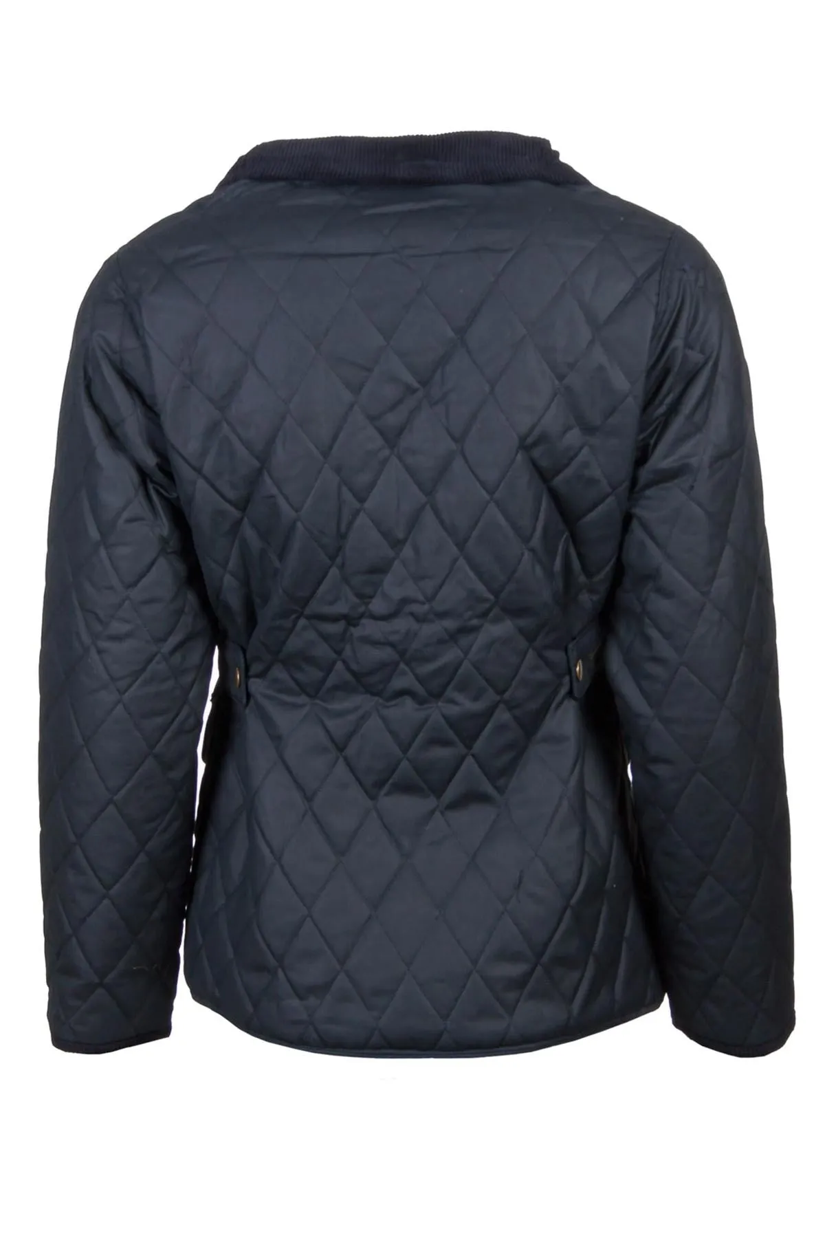 Ladies Diamond Quilted Wax Jacket