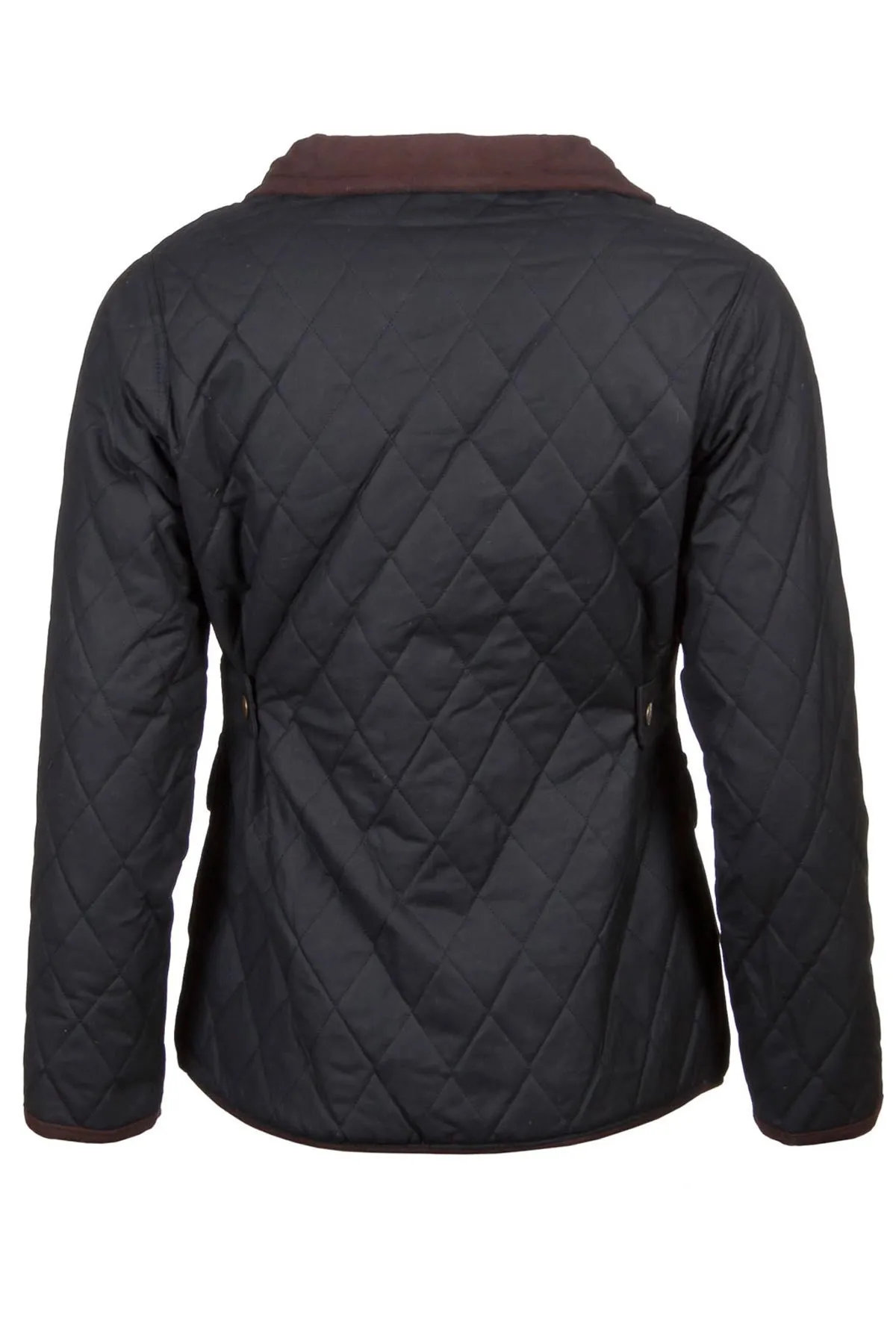 Ladies Diamond Quilted Wax Jacket