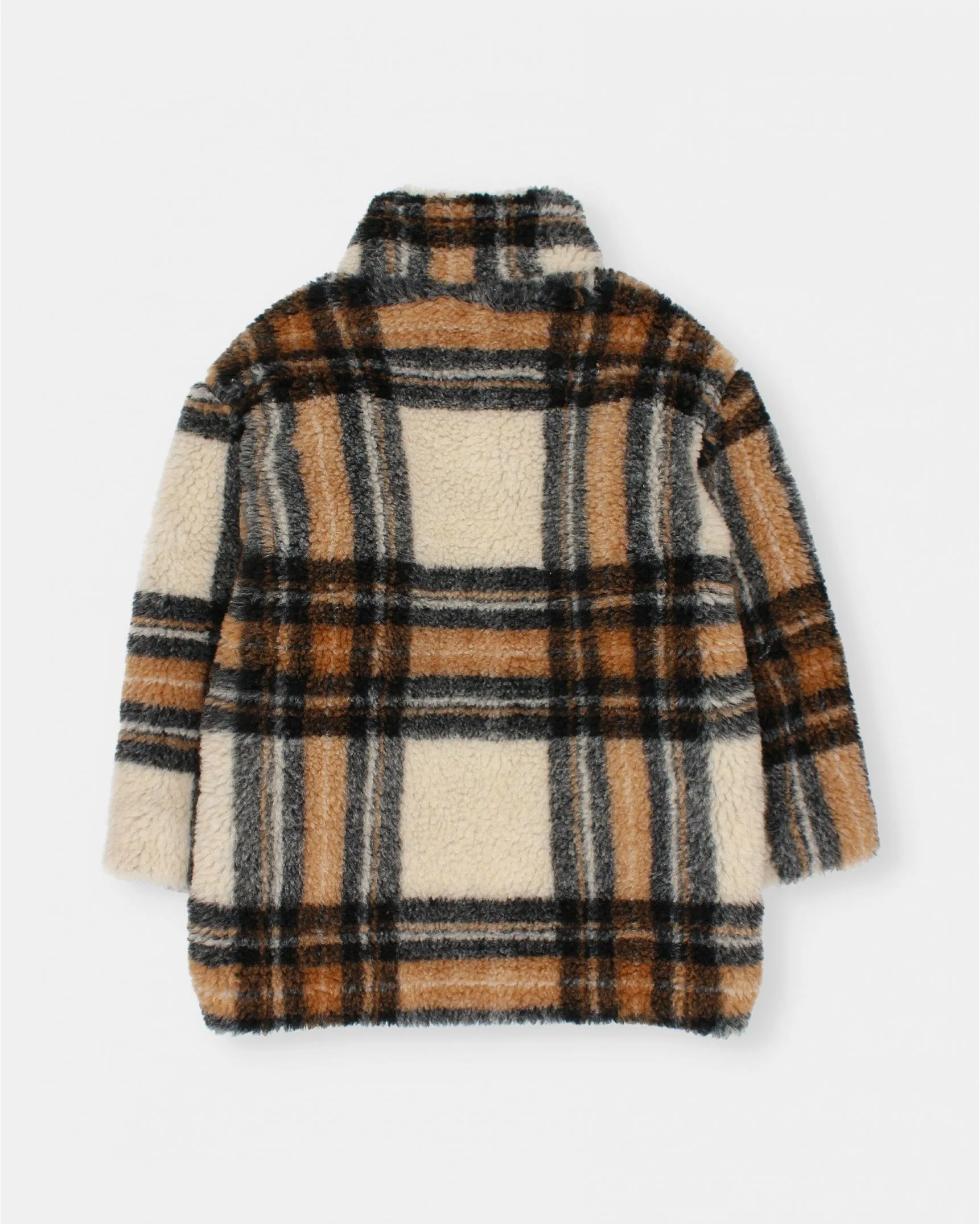 【LAST ONE】TEDDY CHECK COAT