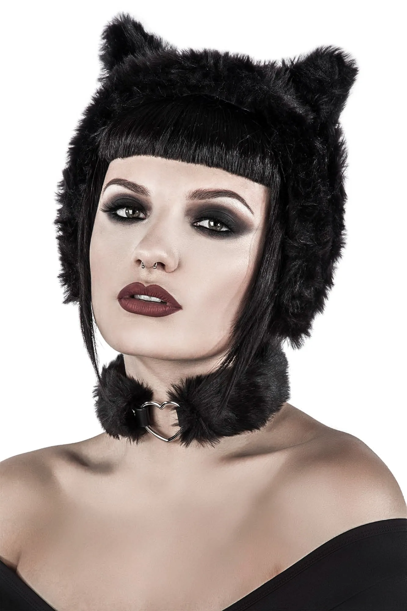 Le Chat Noir Ear Muffs [B]