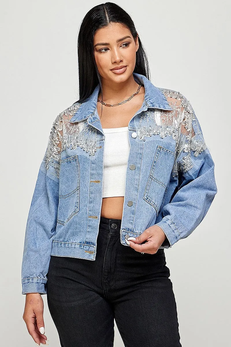 long sleeve denim jacket