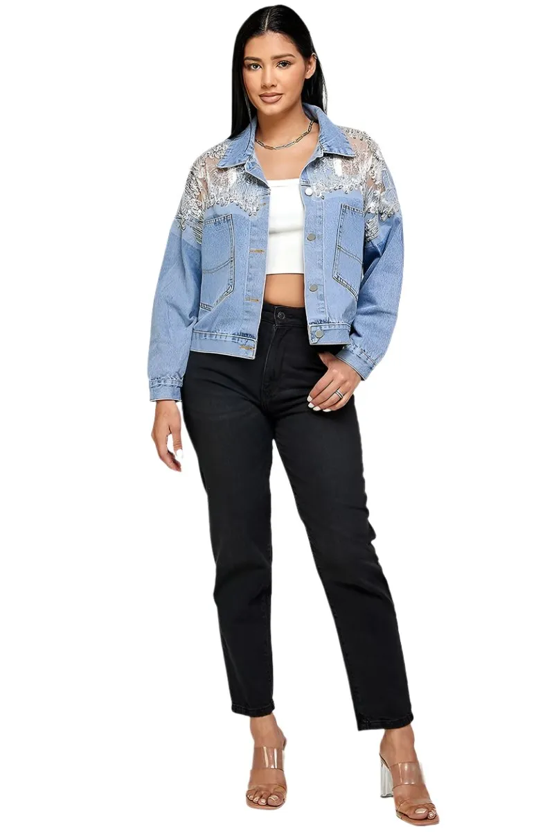 long sleeve denim jacket