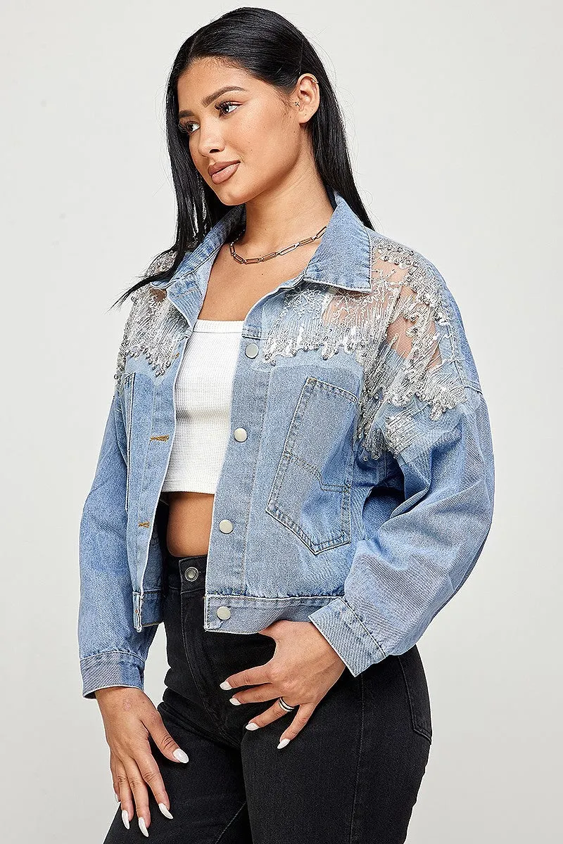 long sleeve denim jacket