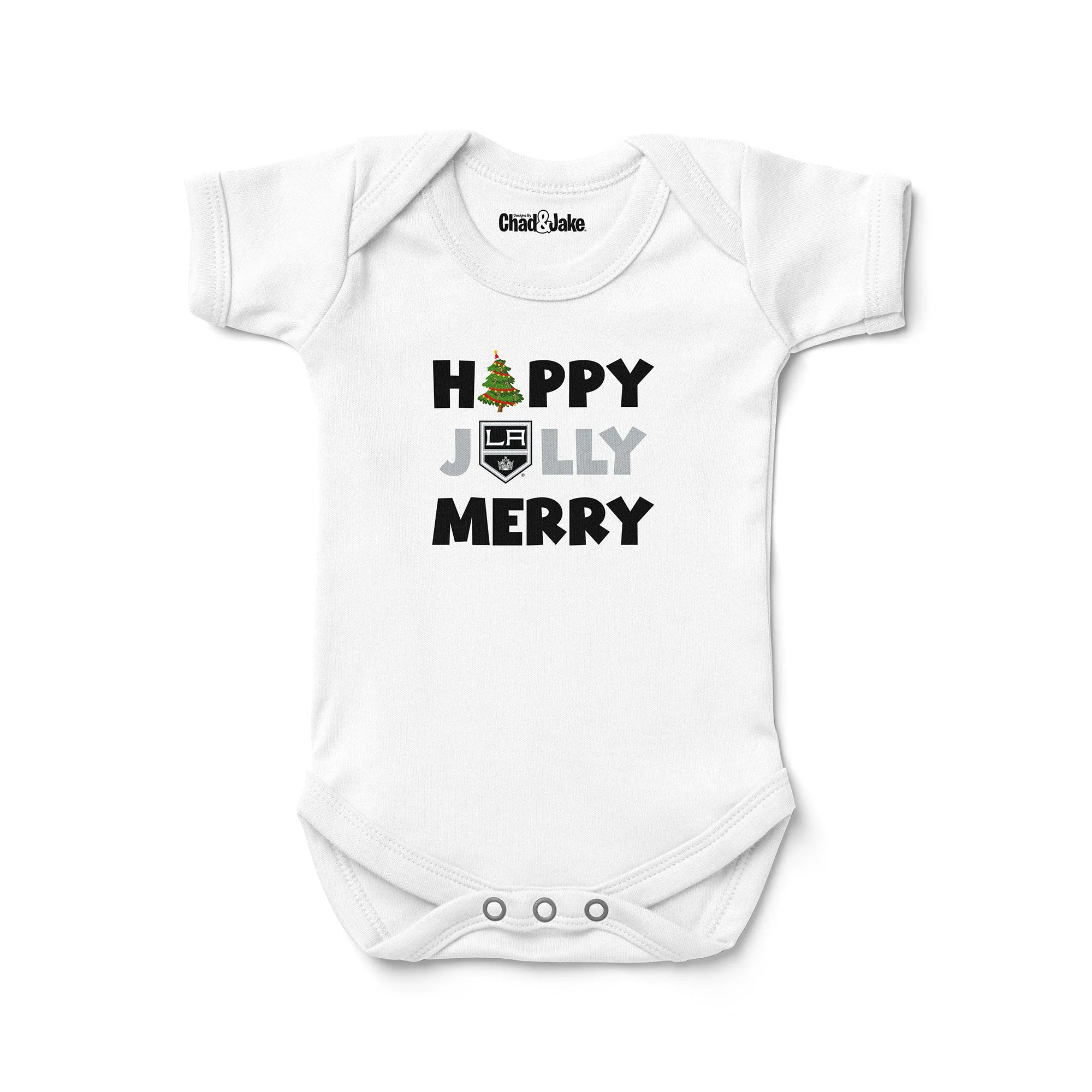 Los Angeles Kings "Happy Jolly Merry" Bodysuit