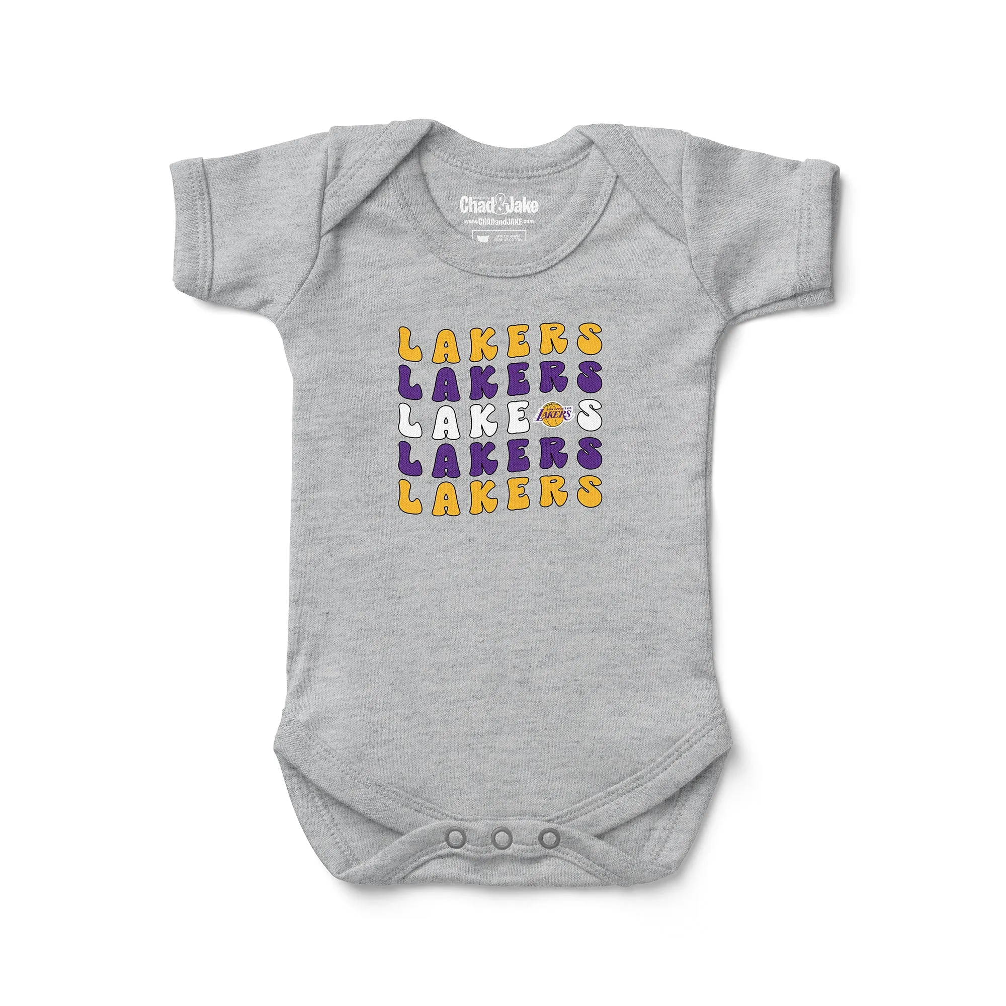 Los Angeles Lakers "Groovy" Bodysuit