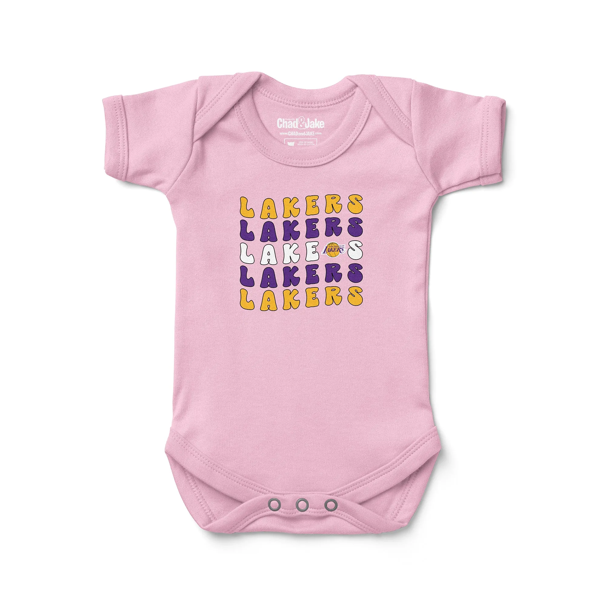 Los Angeles Lakers "Groovy" Bodysuit