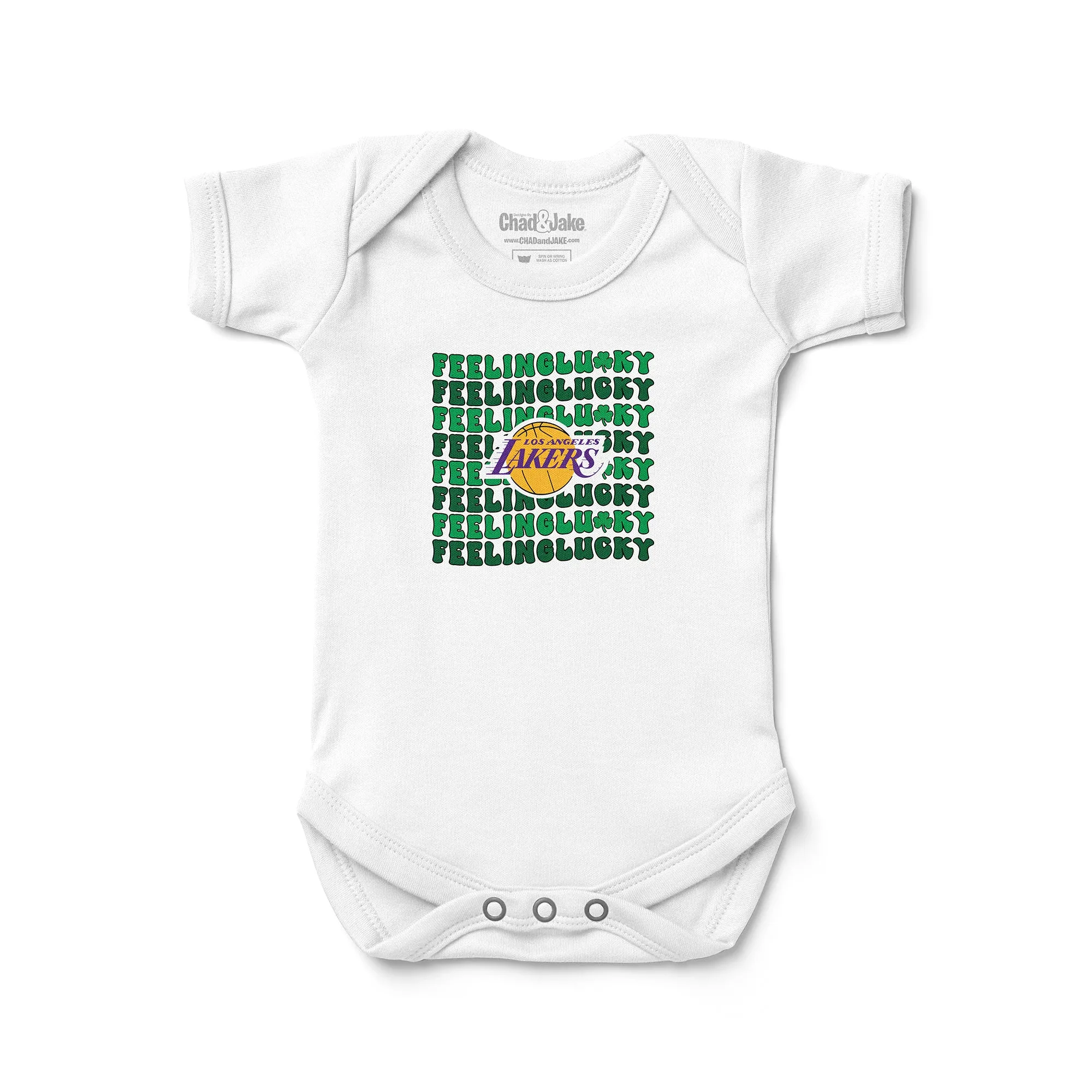 Los Angeles Lakers St. Patrick's Day Bodysuit