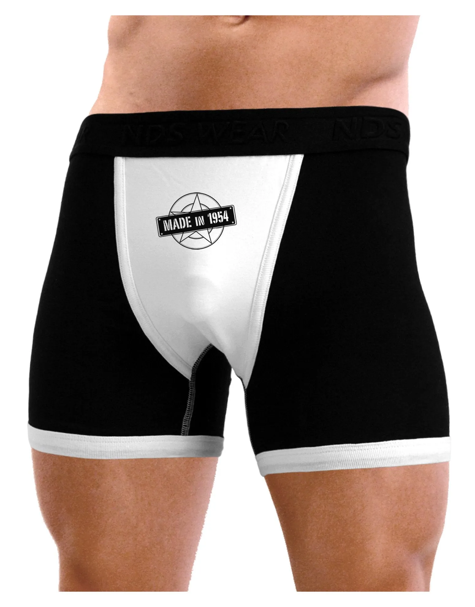 Made In Birth Year 1954 Mens Boxer Brief Underwear