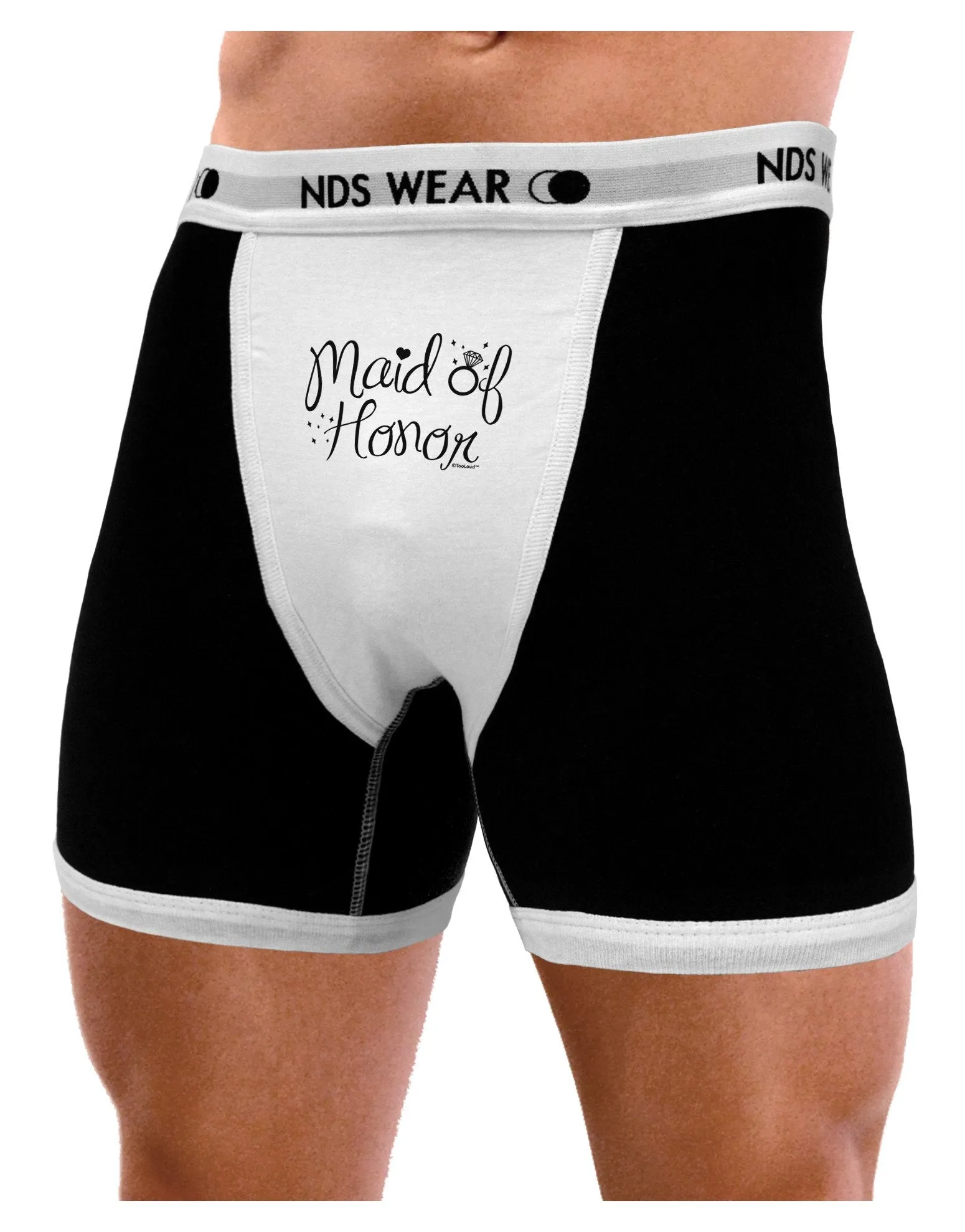 Maid of Honor - Diamond Ring Design Mens Boxer Brief Underwear