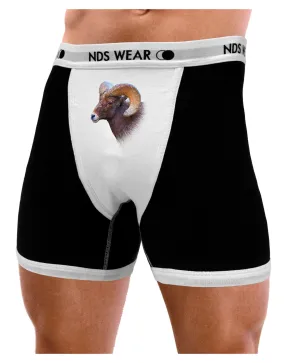 Majestic Bighorn Ram Mens Boxer Brief Underwear