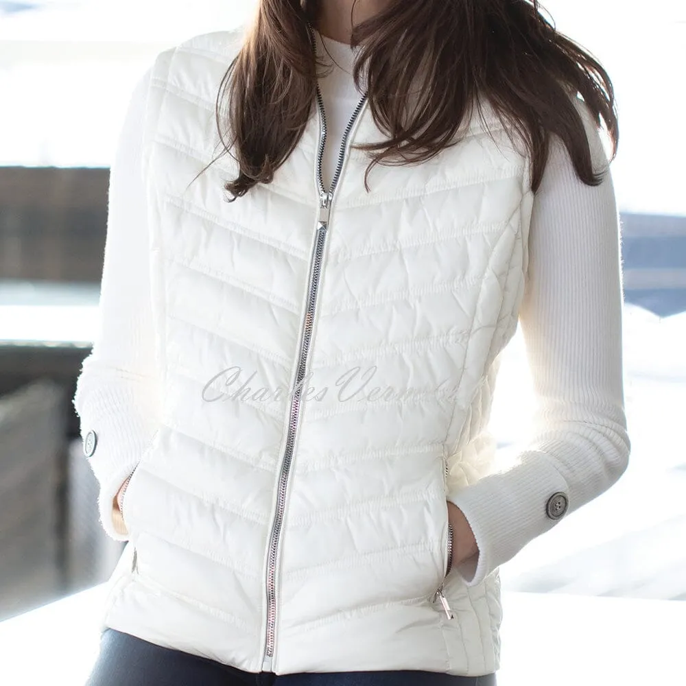 Marble Gilet – Style 5469-104 (Off-White)