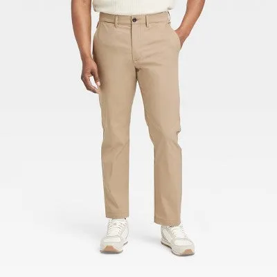 Men's Big & Tall Slim Fit Tech Chino Pants - Goodfellow & Co