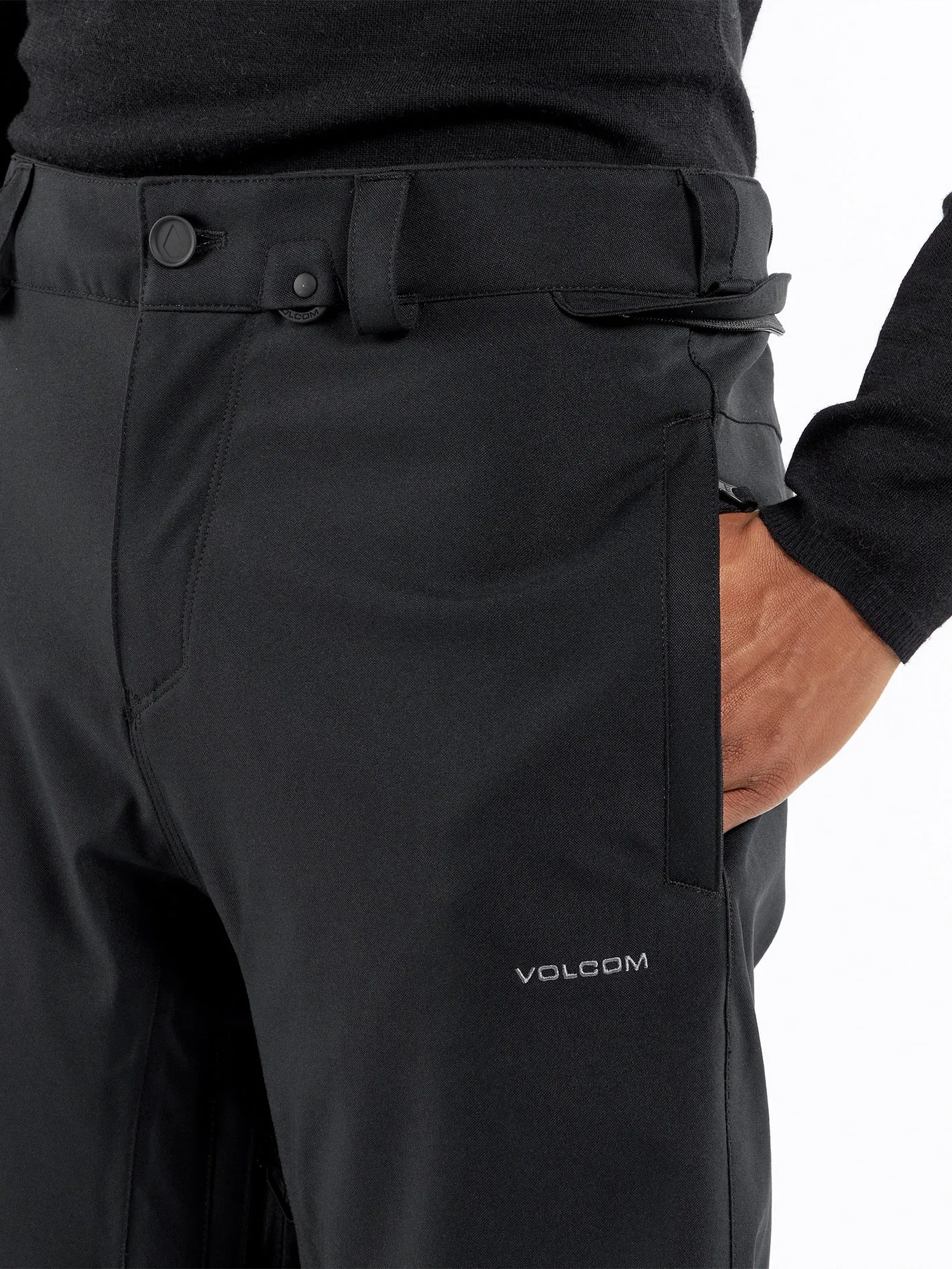 Mens Freakin Snow Chino Pants - Black