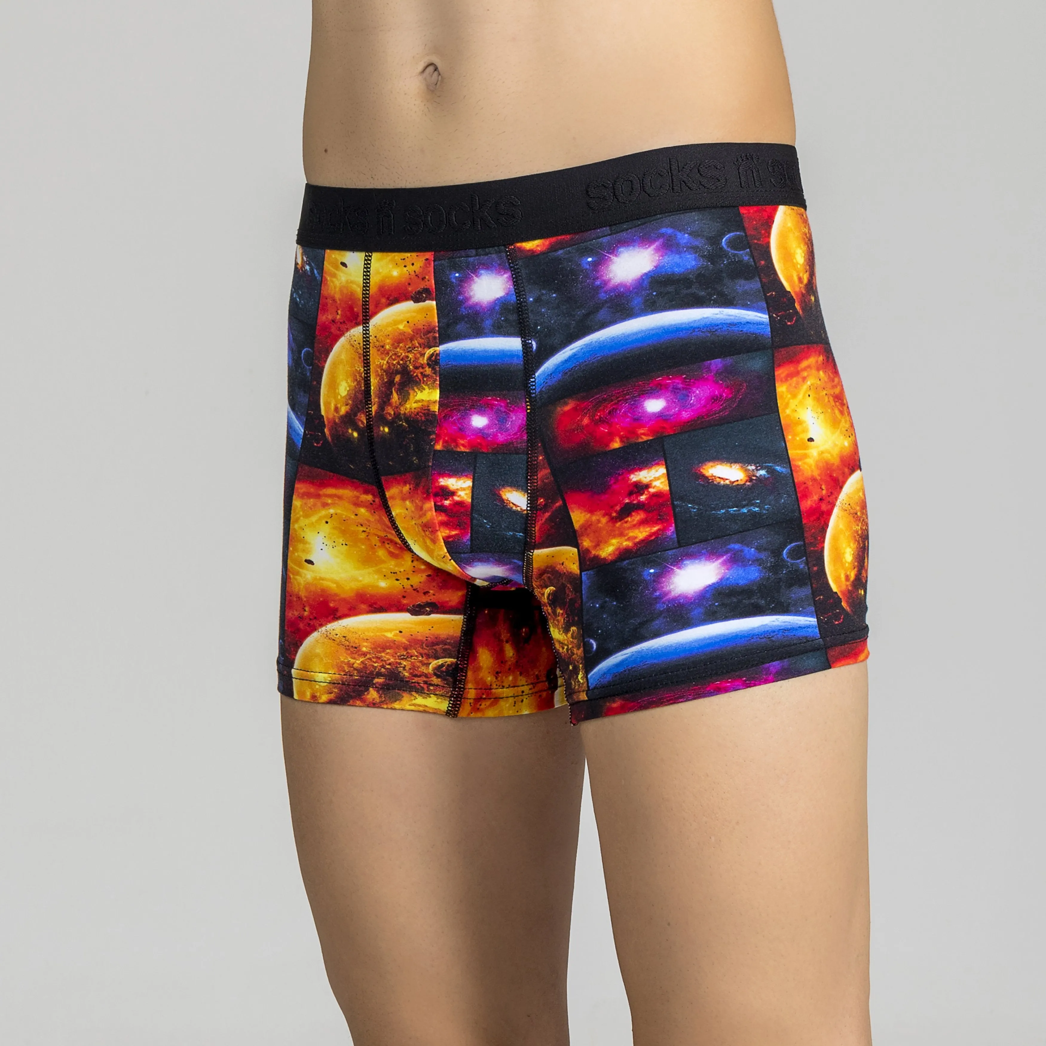 Men's Outer Space Boxer Brief