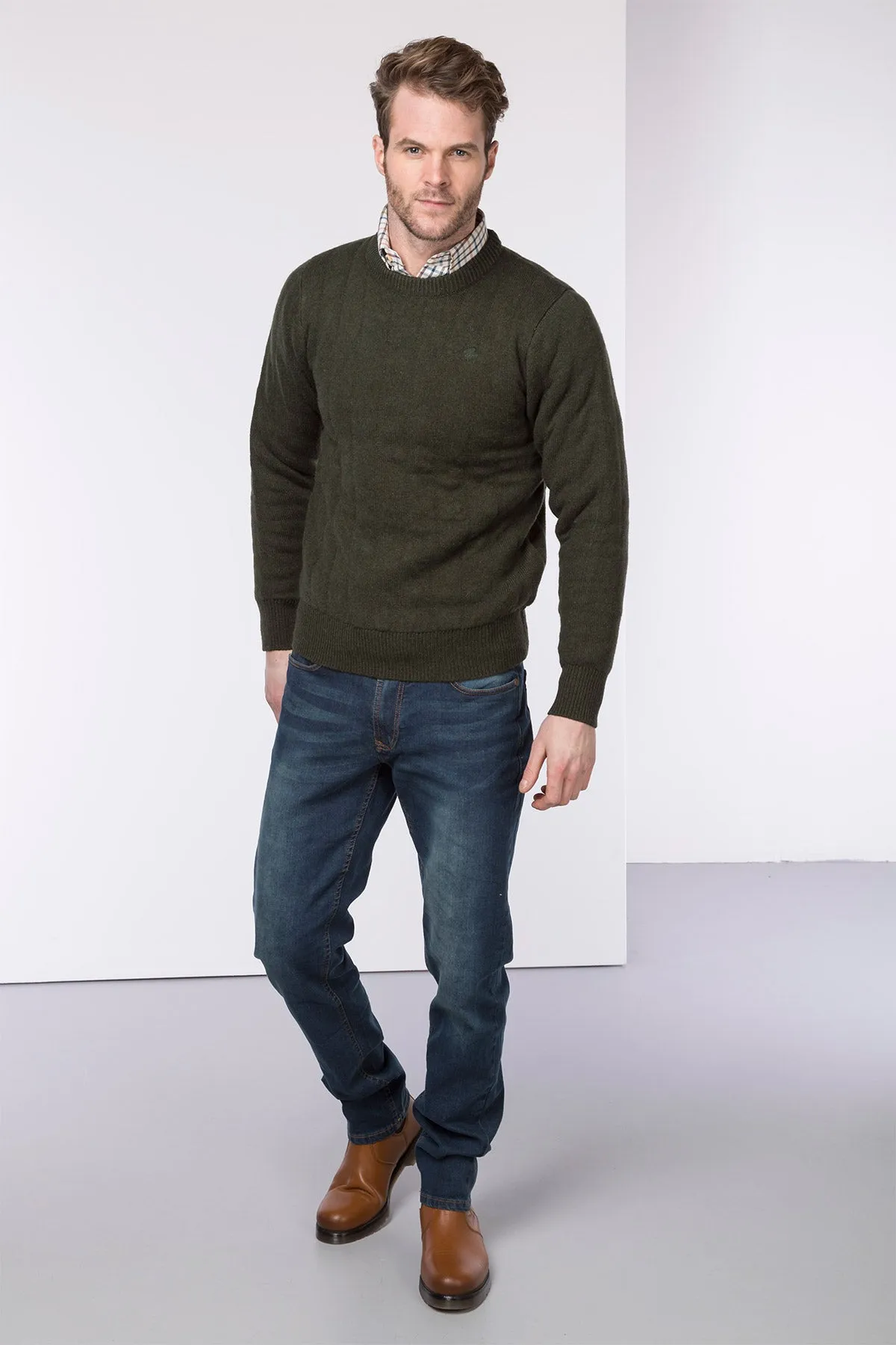 Men's Quilted Jumper - Gransmoor