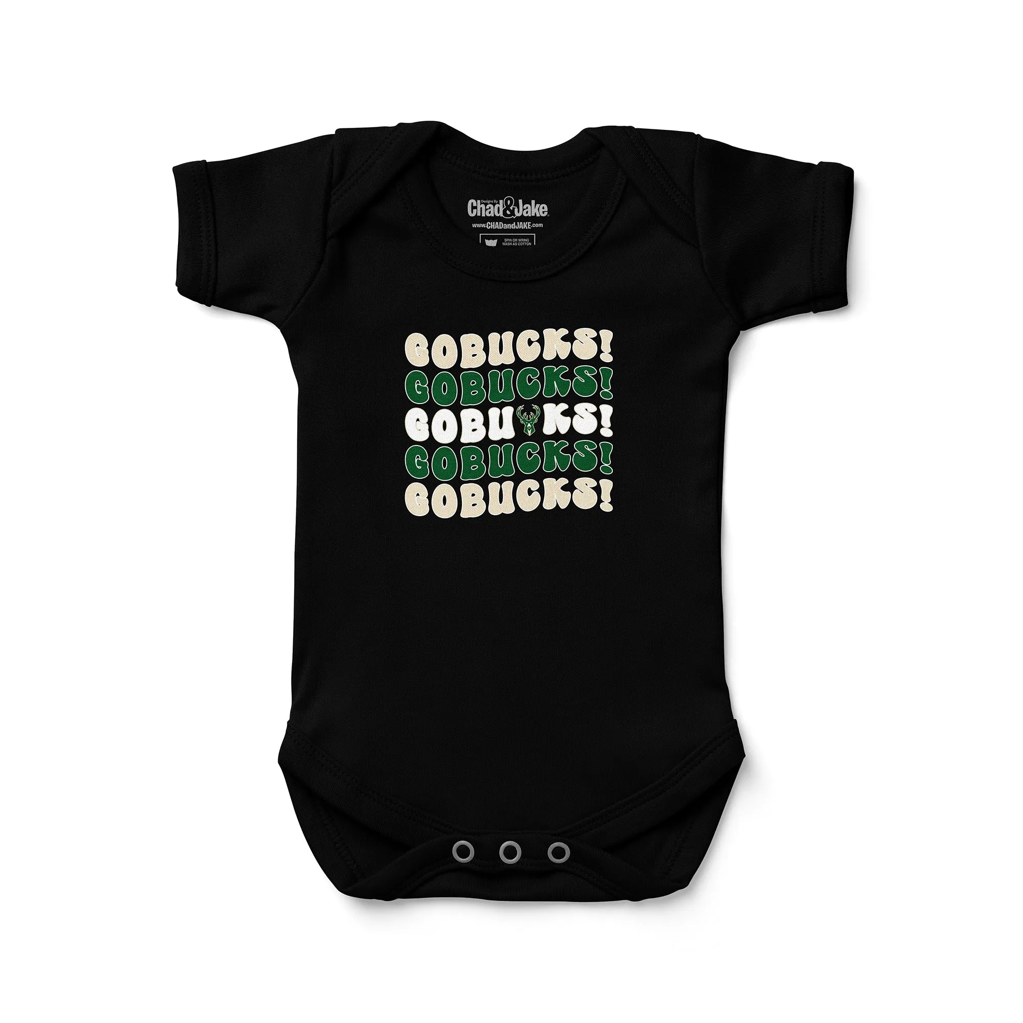 Milwaukee Bucks "Groovy" Bodysuit