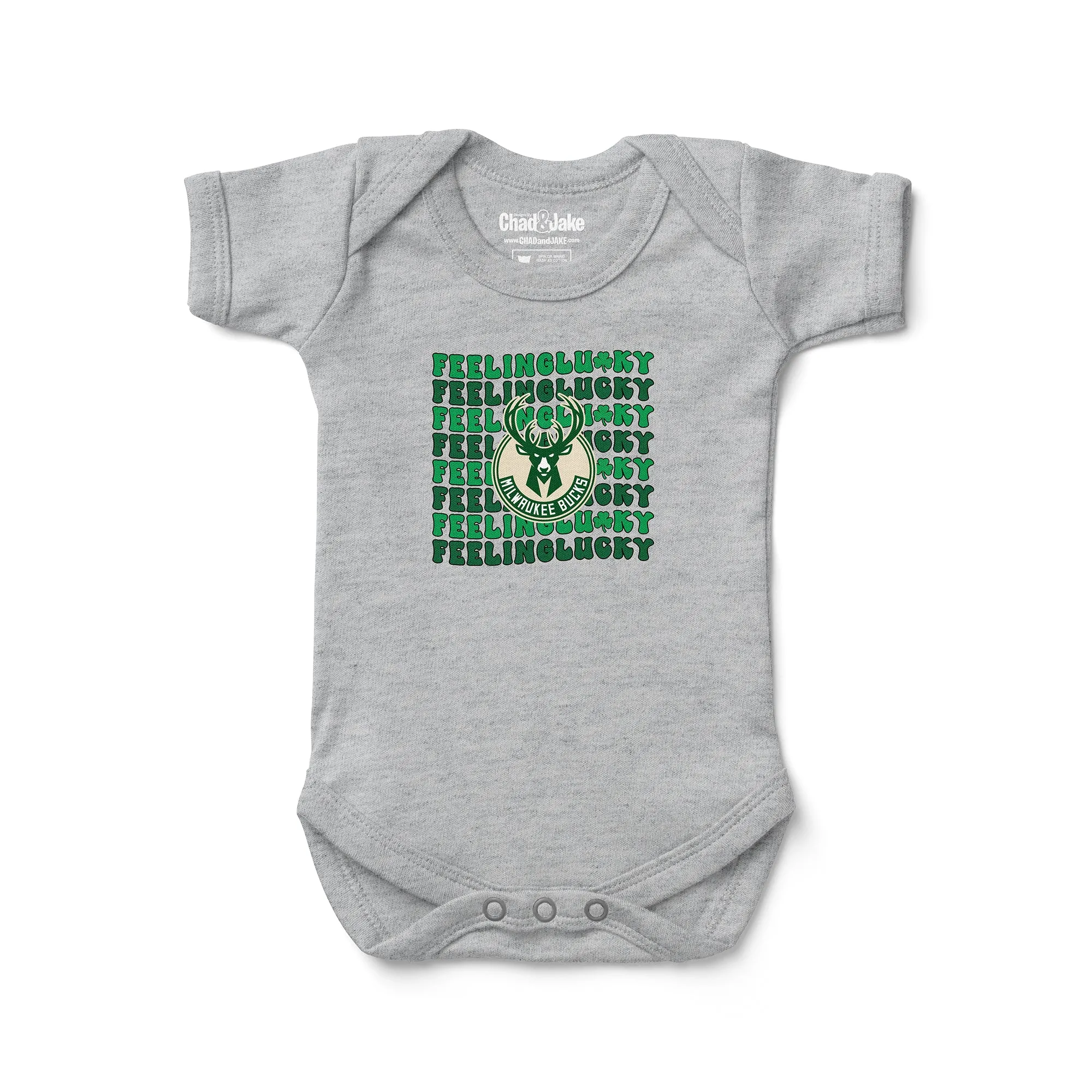 Milwaukee Bucks St. Patrick's Day Bodysuit