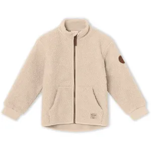 MINI A TURE Saleh Teddy Fleece Jacket Sand Dollar