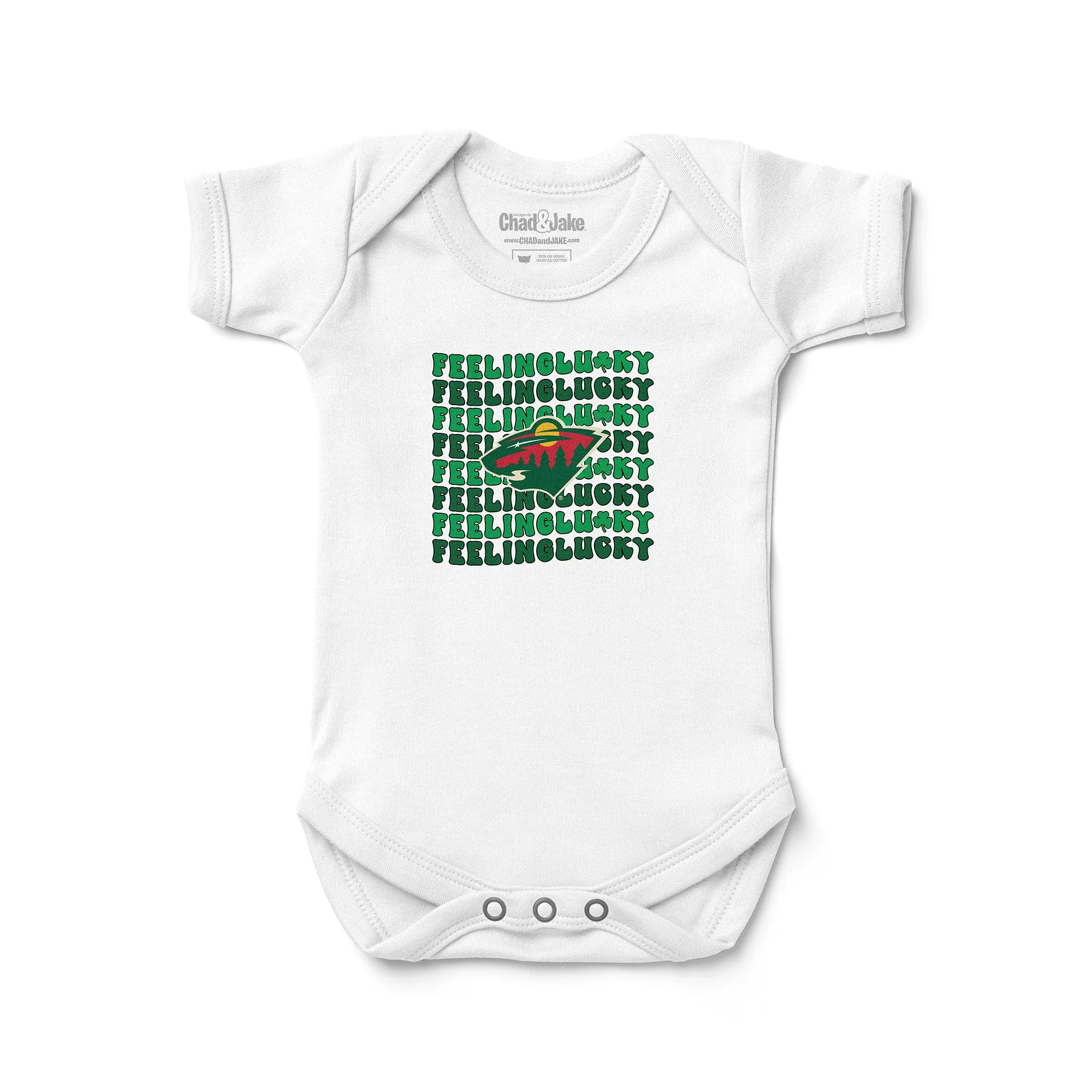 Minnesota Wild St. Patrick's Day Bodysuit