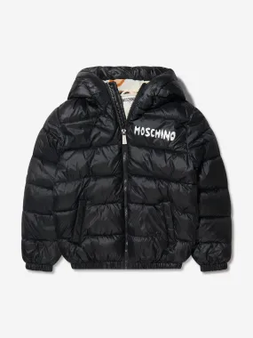 Moschino Kids Teddy Bear Padded Jacket