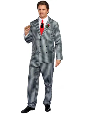 Mr Fright Gomez Addams Mens Plus Size Halloween Costume