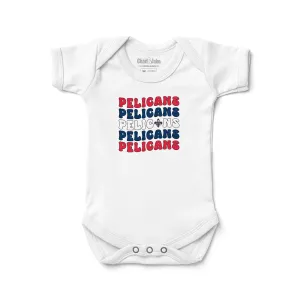 New Orleans Pelicans "Groovy" Bodysuit