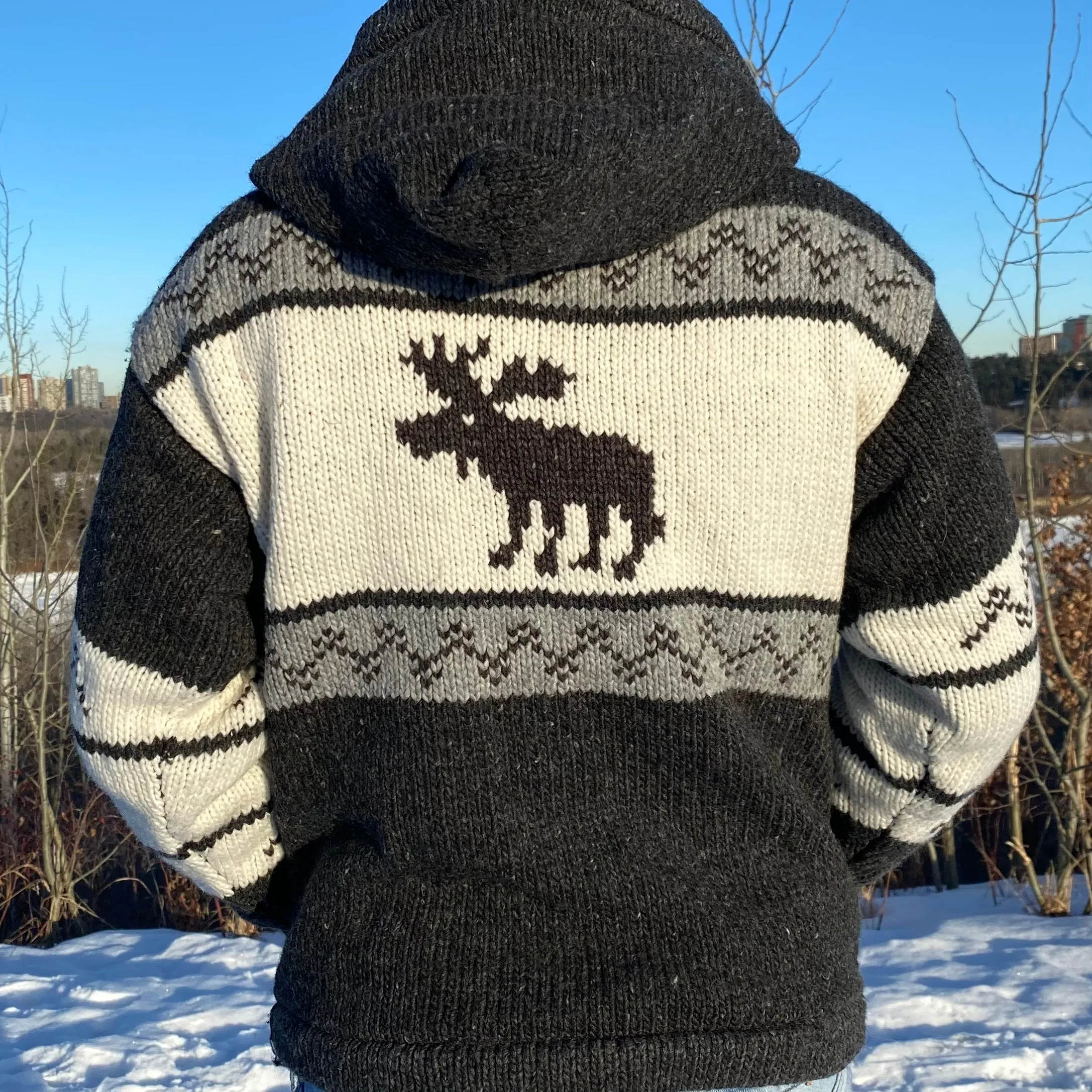 OLDTRIBES™ Wool Canadian Moose