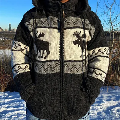 OLDTRIBES™ Wool Canadian Moose