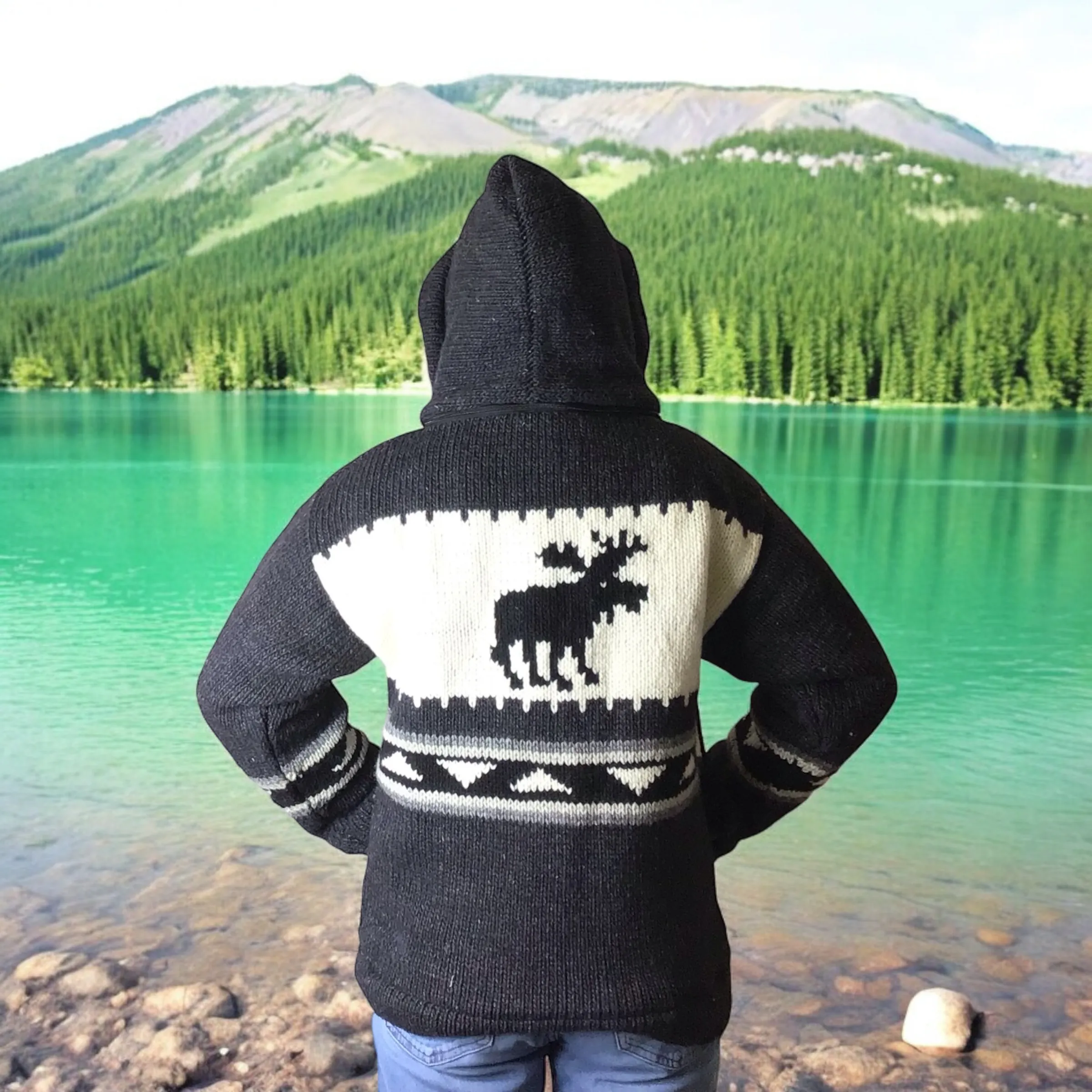 OLDTRIBES™ Wool Canadian Moose