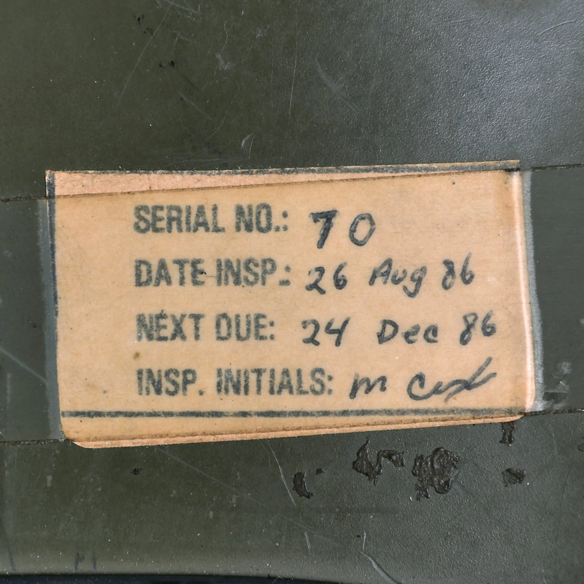 Original U.S. Vietnam War Era Named Gentex SPH-4 Helmet Helicopter Pilot With Nylon Helmet Bag and Size 11 Flight Gloves