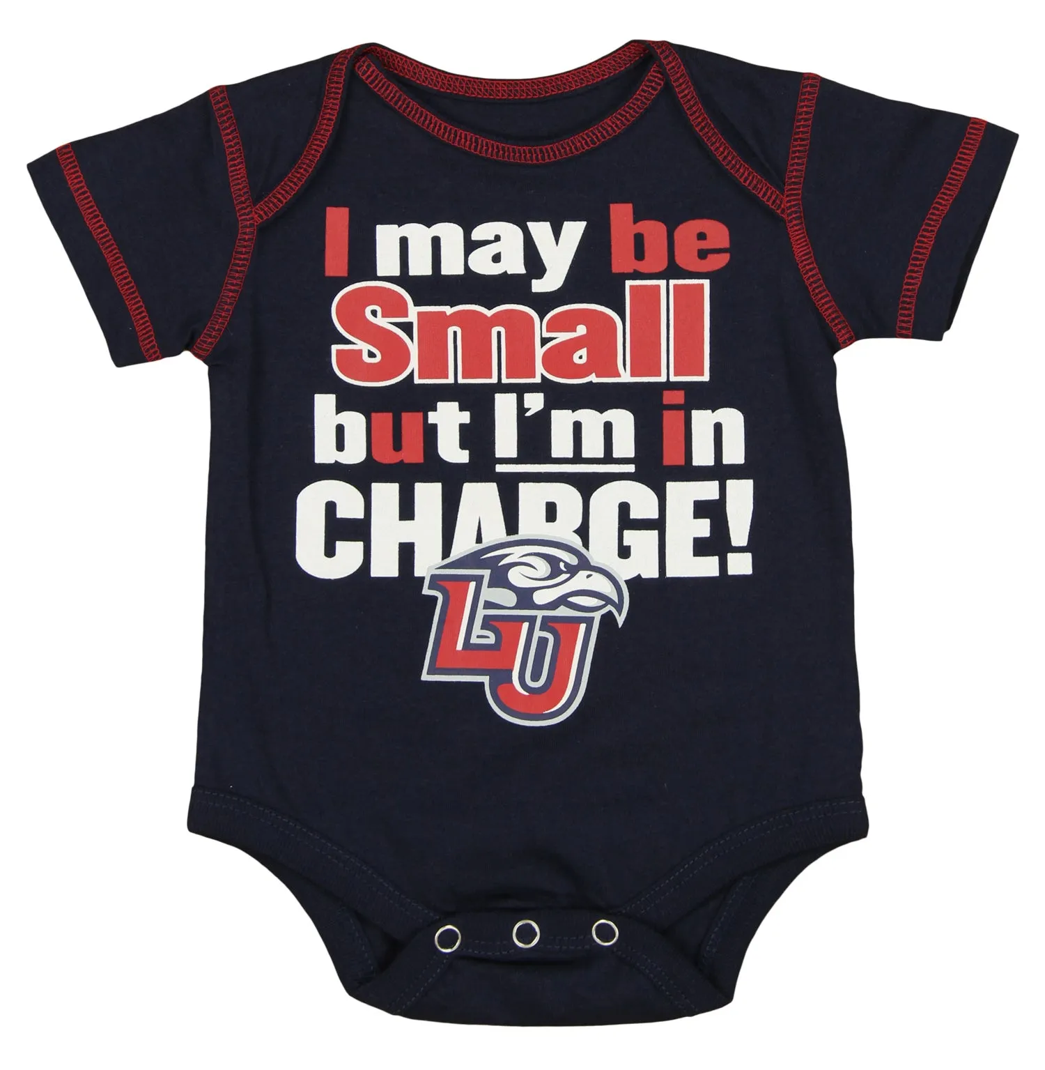 Outerstuff NCAA Infants Liberty Flames 3 Pack Creeper Bodysuit Set