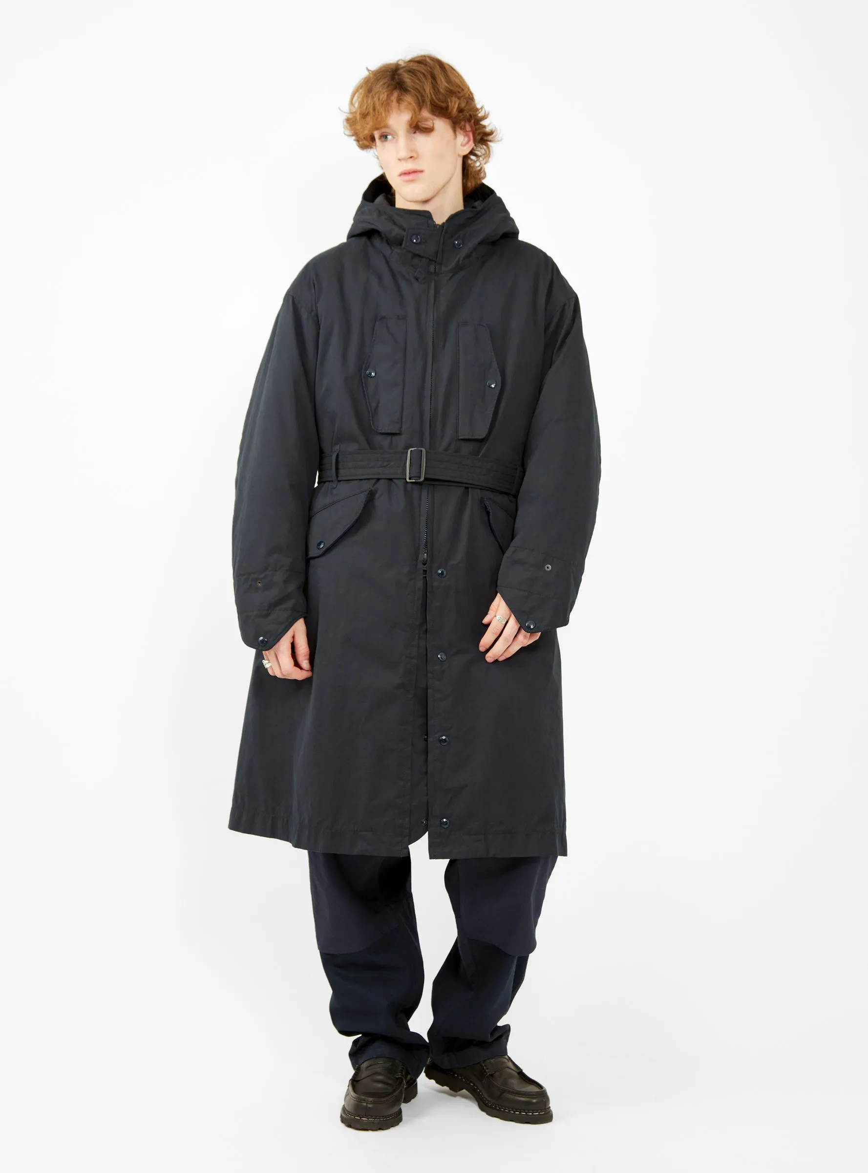 PC Coated Storm Coat Dark Navy