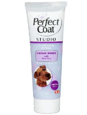 Perfect Coat Studio Cream Rinse With Aloe Vera For Dogs 8oz