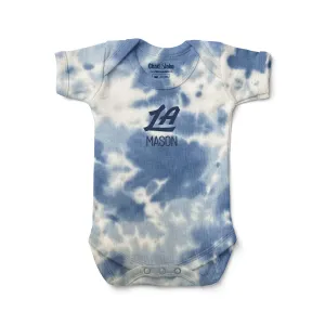 Personalized Los Angeles Clippers LA Tie Dye Bodysuit