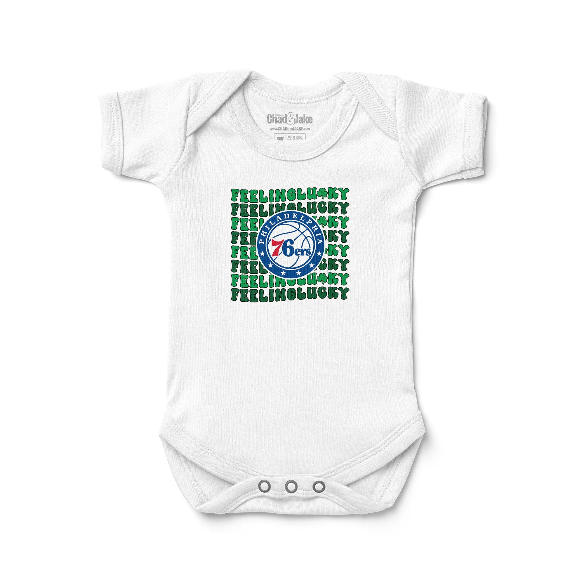 Philadelphia 76ers St. Patrick's Day Bodysuit