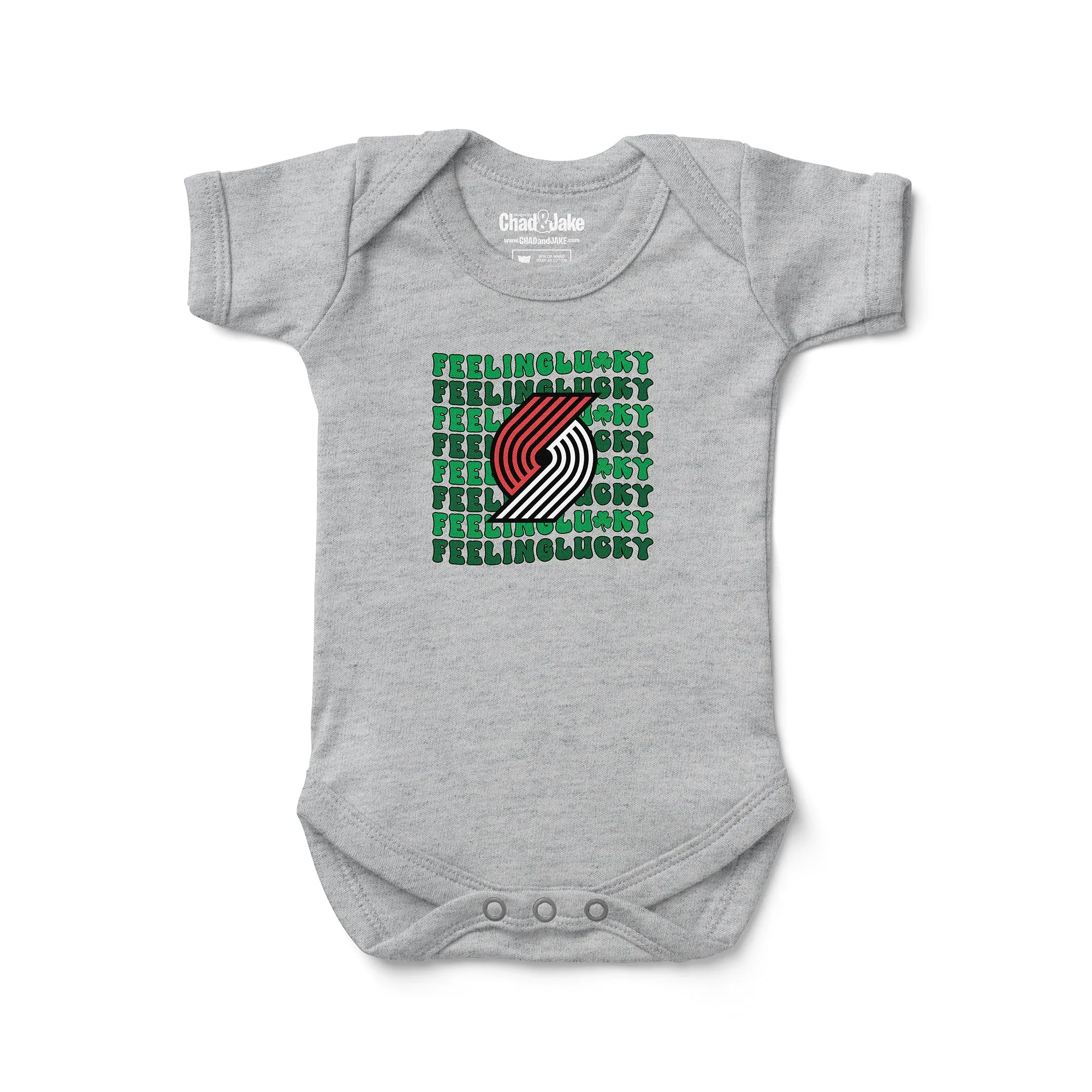 Portland Trailblazers St. Patrick's Day Bodysuit